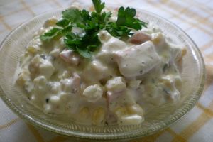 Salata de porumb. Reteta salata de porumb